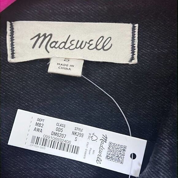 MADEWELL DEMIN SHIRT JACKET IN ASHWOOD SIZE S - Picture 9 of 10